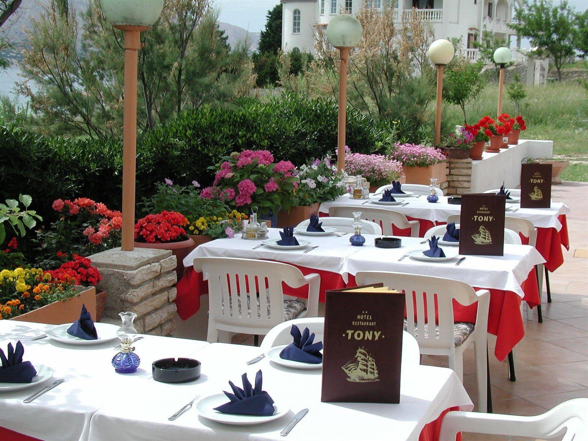 Hotel Tony Đảo Pag Nhà hàng bức ảnh